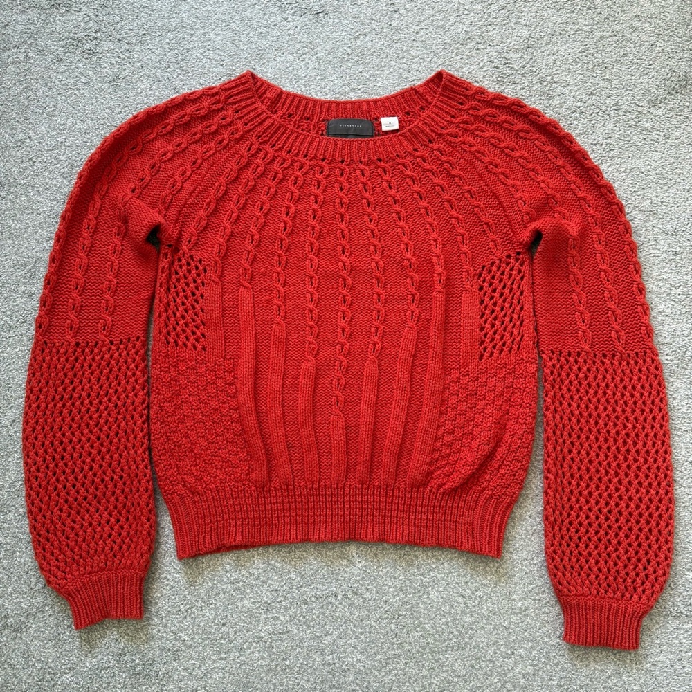 Anthropologie Wool Knit Sweater